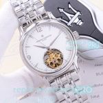 New 2019 Clone Vacheron Constaintin Patrimony White Dial Stainless Steel Watch